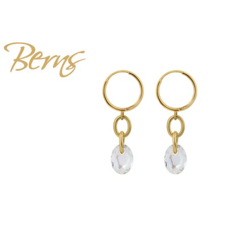 R34517 EARRINGS SOLENE CRY.SH GO