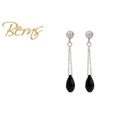 R34523 EARRINGS GLOW JET SS
