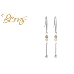 R34533 EARRINGS PEARLINA GOLD SS