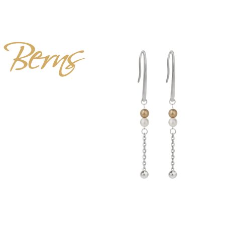R34533 EARRINGS PEARLINA GOLD SS