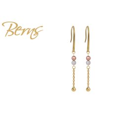 R34537 EARRINGS PEARLINA PEACH GO