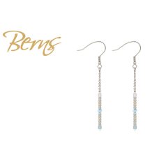 R34541 EARRINGS CLAT AQUA.SH SS