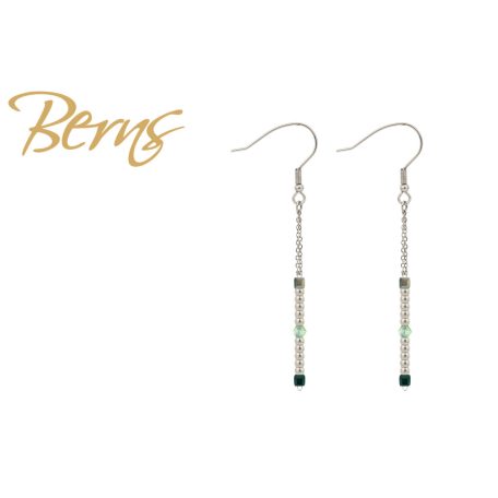R34542 EARRINGS CLAT PERIDOT.SH SS