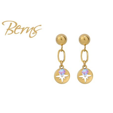 R34552 EARRINGS NOELLA BLUE GO