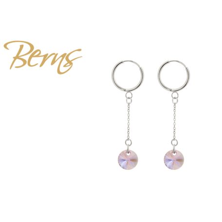R34560 EARRINGS SELENA LTROSE.SH SS