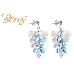 R34579 EARRINGS VINEA AQUA.SH SS