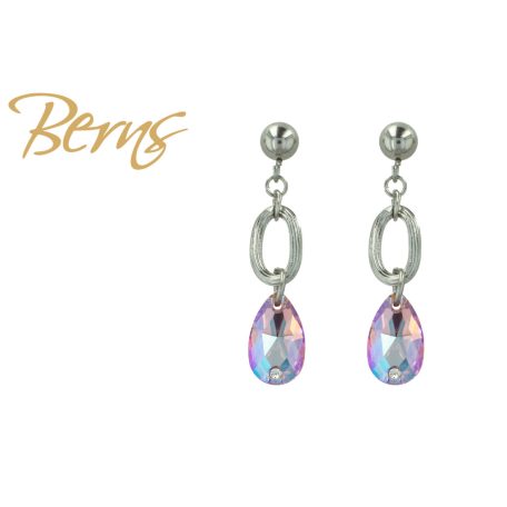 R34587 EARRINGS LUNEL LTROSE.SH SS