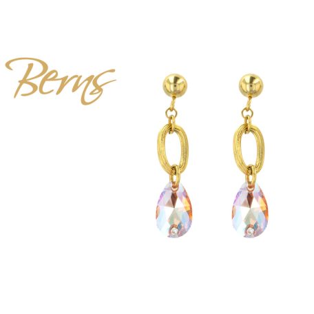 R34590 EARRINGS LUNEL RPEACH.SH GO