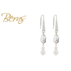 R34598 EARRINGS ESSENCE WHITE-CRY SS