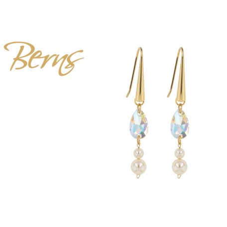 R34603 EARRINGS ESSENCE CREAM-CRY GO