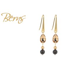 R34604 EARRINGS ESSENCE MBLACK-BDIAMOND GO