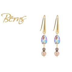 R34605 EARRINGS ESSENCE BRONZE-AB GO