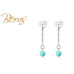 R34607 EARRINGS FAYE I.LTTURQUISE SS