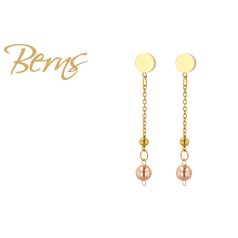 R34623 EARRINGS PEARLETTE RPEACH GO