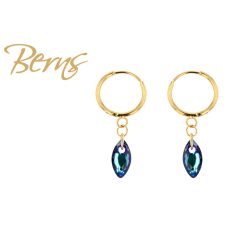 R34633 EARRINGS MARION BBLUE GO