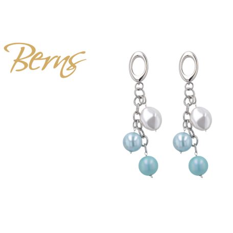 R34636 EARRINGS SORELLA TURQUISE SS
