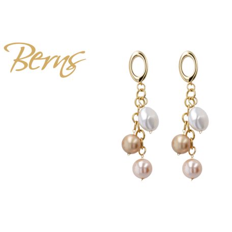 R34641 EARRINGS SORELLA PEACH GO