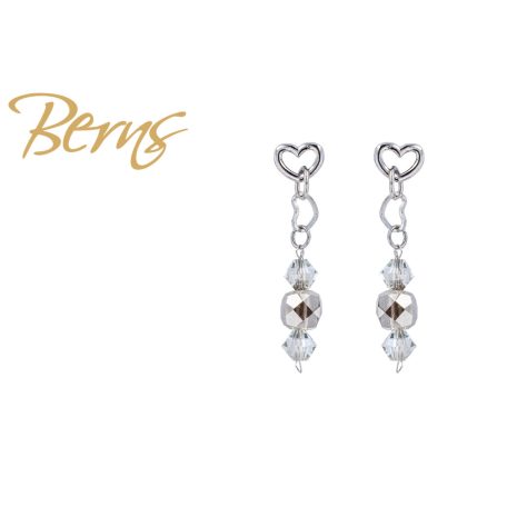 R34650 EARRINGS BELLINA LTAZORE.SATIN SS