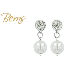 R34659 EARRINGS MANDARA WHITE SS