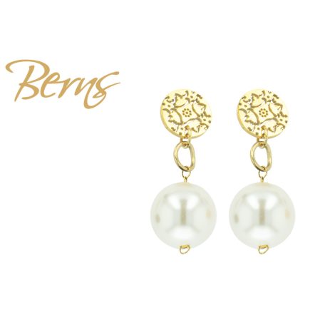 R34663 EARRINGS MANDARA CREAM GO