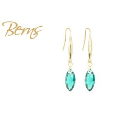 R34672 EARRINGS MARIEL EMERALD GO