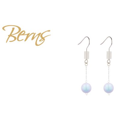 R34690 EARRINGS LINEA I.LTBLUE SS