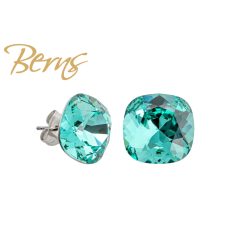 R34725 EARRINGS YLA CARIB.GREEN 12MM SS