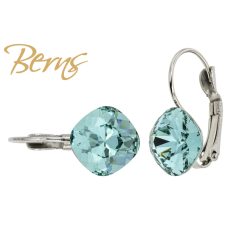 R34728 EARRINGS FR. YLI CARIB.GREEN 10MM SS