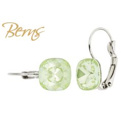R34744 EARRINGS FR. YLA L-PGREEN 10MM SS