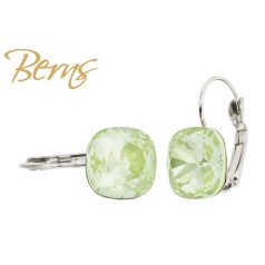 R34745 EARRINGS FR. YLA L-PGREEN 12MM SS