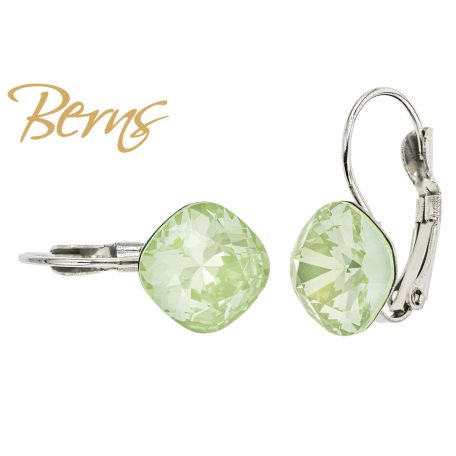 R34746 EARRINGS FR. YLI L-PGREEN 10MM SS