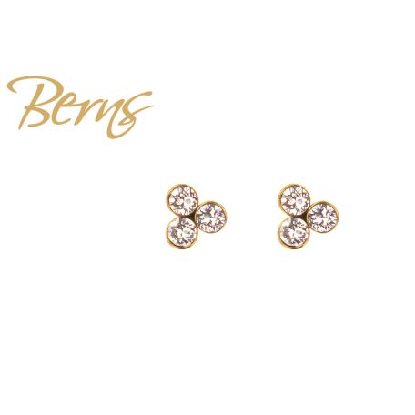 R34755 EARRINGS FLORAL-3 CRY GO