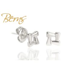 R39030 EARRINGS CLEAR  BAMBOO SS