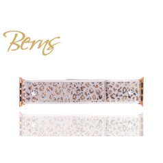 R54008 WATCH B. "S" GOLD-WH OCELOT