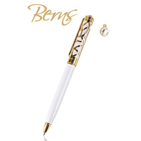 R60612 PEN"PIERCED"WH-GO CRY